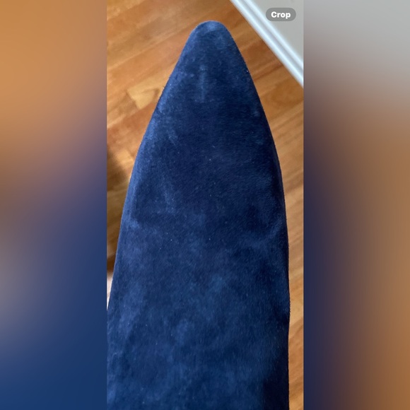 Adrienne Vittadini Deep Blue Ankle Booties - Picture 4 of 8